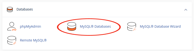 Bases de datos MySql en cPanel